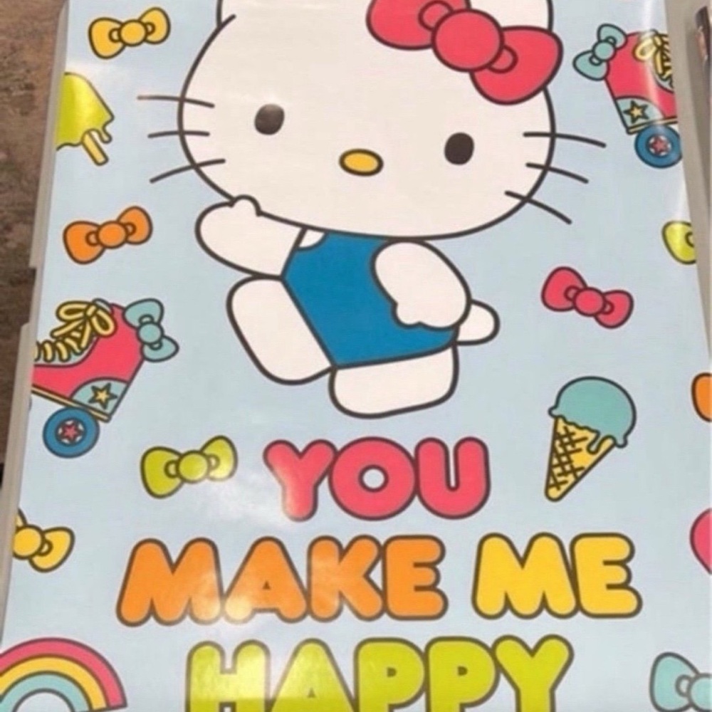 Hello Kitty Party Banner - Multicolor